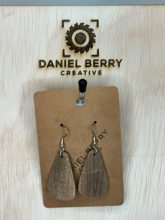 Myrtle wood Dangle Earrings