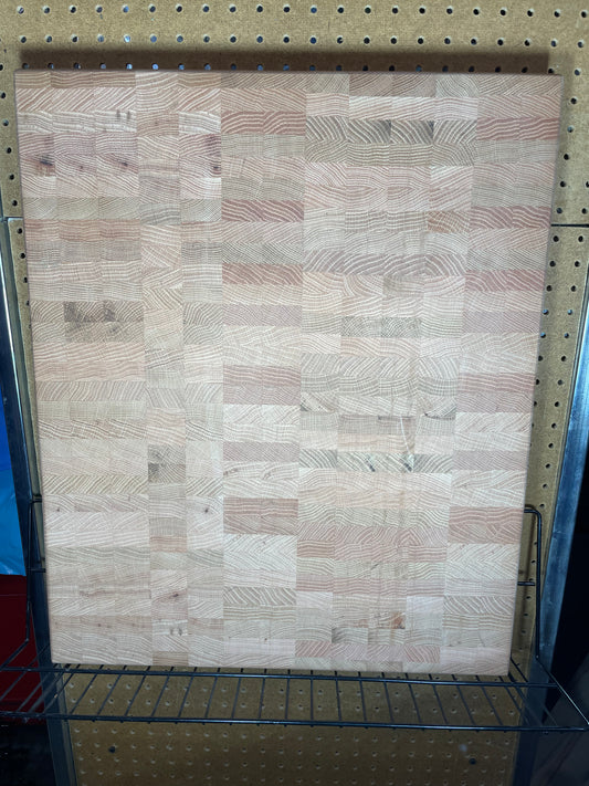 Oak Endgrain Cuttingboard 20x24